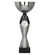 Puchar metalowy srebrno-czarny 8347D