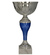 Puchar metalowy srebrno-niebieski 8367D