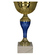 Puchar metalowy złoto-niebieski 8369C