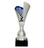 Puchar plastikowy srebrno-niebieski 9235B