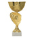 Puchar metalowy złoty z miejscem na emblemat 50/25mm 9265C