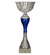 Puchar metalowy srebrno-niebieski 9267B