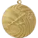 Medal złoty - biegi - medal stalowy MMC1740/G
