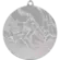 Medal srebrny- biegi - medal stalowy MMC2350/S