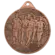 Medal brązowy stalowy - Biegi MMC32050/B