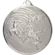 Medal srebrny stalowy - Lekkoatletyka MMC3072/S