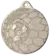 Medal srebrny- piłka nożna - medal stalowy MMC0350/S