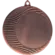 Medal brązowy ogólny z miejscem na emblemat 50 mm - medal stalowy MMC1090/B