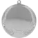Medal srebrny ogólny z miejscem na emblemat 50 mm - medal stalowy MMC1170/S