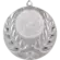 Medal srebrny ogólny z miejscem na emblemat 25 mm - medal stalowy MMC1750/S