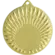 Medal złoty ogólny z miejscem na emblemat 25 mm - stalowy MMC24050/G