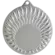 Medal srebrny ogólny z miejscem na emblemat 25 mm - stalowy MMC24050/S