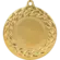 Medal złoty z miejscem na emblemat 25 mm - medal stalowy MMC3045/G