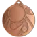 Medal brązowy ogólny z miejscem na emblemat 25 mm - medal stalowy MMC5850/B
