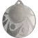 Medal srebrny ogólny z miejscem na emblemat 25 mm - medal stalowy MMC5850/S