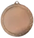 Medal brązowy ogólny z miejscem na emblemat 50 mm - medal stalowy MMC6061/B