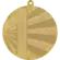 Medal stalowy zloty pierwsze miejsce MMC7071/G