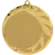 Medal złoty ogólny z miejscem na emblemat 50 mm - medal stalowy MMC7073/G