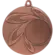 Medal brązowy ogólny z miejscem na emblemat 25 mm - medal stalowy MMC9850/B