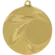 Medal złoty ogólny z miejscem na emblemat 25 mm - medal stalowy MMC9850/G
