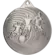Medal srebrny- piłka nożna - medal stalowy MMC3070/S