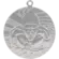 Medal stalowy srebrny - pływanie MMC1640/S