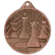 Medal brązowy stalowy - Szachy MMC34050/B