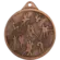 Medal brązowy stalowy - Taniec MMC35050/B