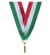 Wstążka 11 mm - czerwono-biało-zielona