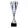 Puchar metalowy srebrno-niebieski 2099C