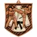 Medal odlewany brązowy – karate MD8054/B