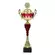 Puchar metalowy złoto-burgundowy z przykrywką 7256/BP