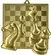 Medal złoty - szachy MD8046/G