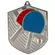 Medal odlewany srebrny – tenis stołowy MD8052/S