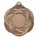 Stalowy medal w kolorze brązowym z miejscem na emblemat 25 mm ME5001/B