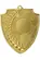 Medal złoty 70mm x 60mm MMC7060/G