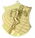 Medal złoty 80mm x 60mm - biegi MD8061/G