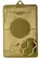 Medal złoty 70mm x 45mm - piłka nożna MMC7045/G