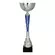 Puchar metalowy srebrno - niebieski 9300A