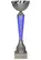 Puchar metalowy srebrno - niebieski 9288E