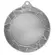 Stalowy medal w kolorze srebrnym z miejscem na emblemat 50 mm ME7001/S