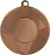 Stalowy medal w kolorze złotym z miejscem na emblemat 25 mm MMC49050/B