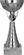 Puchar metalowy srebrny NT1015C
