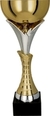 Puchar metalowy srebrno-złoty 7135