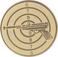 Emblemat aluminiowy A51 - 25 mm