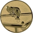 Emblemat aluminiowy A98 - 50 mm