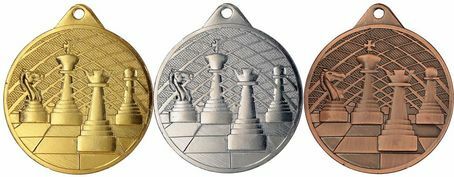 Medal szachy MMC34050 (50 mm)