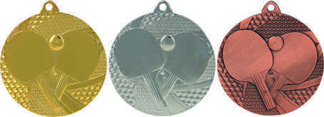 Medal tenis stołowy MMC7750 (50 mm)