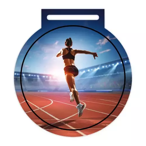 Zdjęcie produktu Linia dedykowana - medale metalowe 1 szt - Lekkoatletyka LD-M-05 2