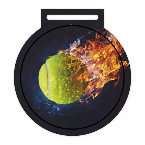 Zdjęcie produktu Linia dedykowana - medale metalowe 1 szt - Tenis ziemny LD-M-14 2